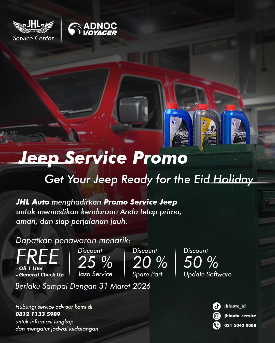 Jeep Service Promo